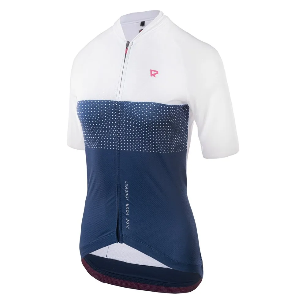 Radvik Echo Lds Kurzarm-radtrikot, Medieval blue / bright white, L Radvik Echo Lds Kurzarm-radtrikot, Medieval blue / bright white, L