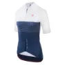Radvik Echo Lds Kurzarm-radtrikot, Medieval blue / bright white, L