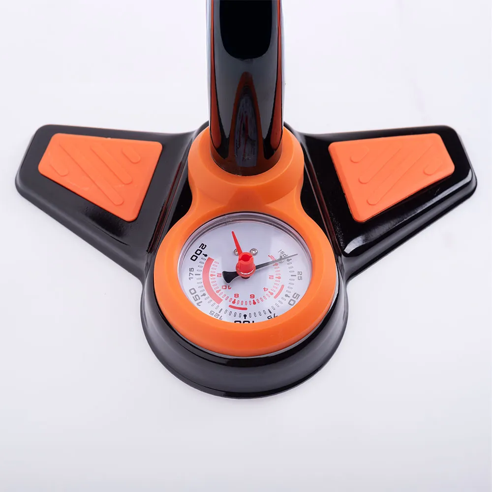 Radvik Rader Standpumpe, Black, 160psi