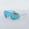 Radvik Streon Sonnenbrille, Shiny white / dazling blue, One Size