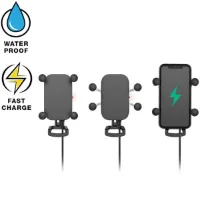 Ram Mounts Smartphone-Halterung kabelloses und wasserdichtes Ladegerät ram tough-charge Unisex Ram Mounts Smartphone-Halterung kabelloses und wasserdichtes Ladegerät ram tough-charge Unisex