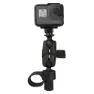 Ram Mounts Tough-strap™ Double Ball Universal Kamerahalterung, Black, One Size