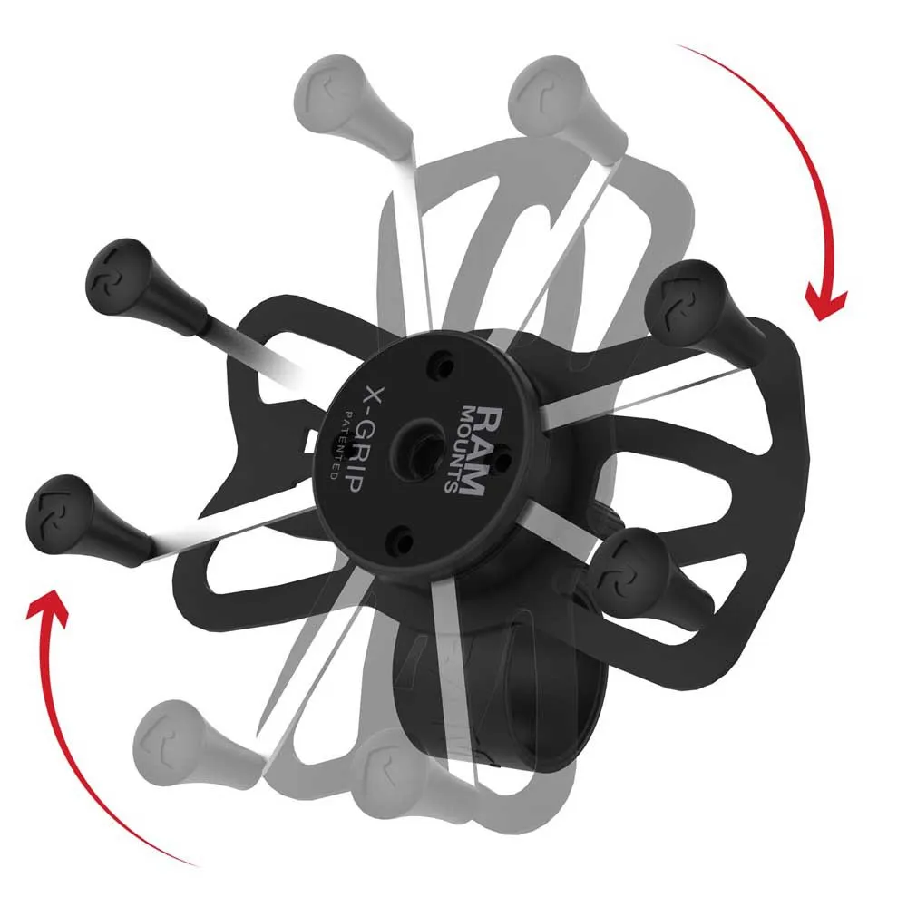 Ram Mounts Tough-strap™ X-grip® Large Lenkertelefonhalterung, Black, One Size Ram Mounts Tough-strap™ X-grip® Large Lenkertelefonhalterung, Black, One Size