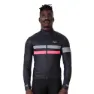 Dark navy / high-vis pink / silver