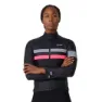 Dark navy / high-vis pink / white