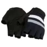 Rapha Brevet Kurze Handschuhe, Black