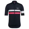 Dark navy / silver / high-vis pink