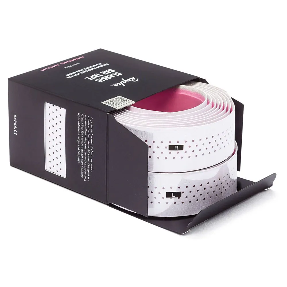 Rapha Classic Lenkerband, White, One Size Rapha Classic Lenkerband, White, One Size