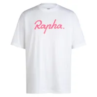 Rapha Cotton Large Logo Kurzarm-t-shirt Rapha Cotton Large Logo Kurzarm-t-shirt