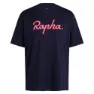 Dark navy / high-vis pink
