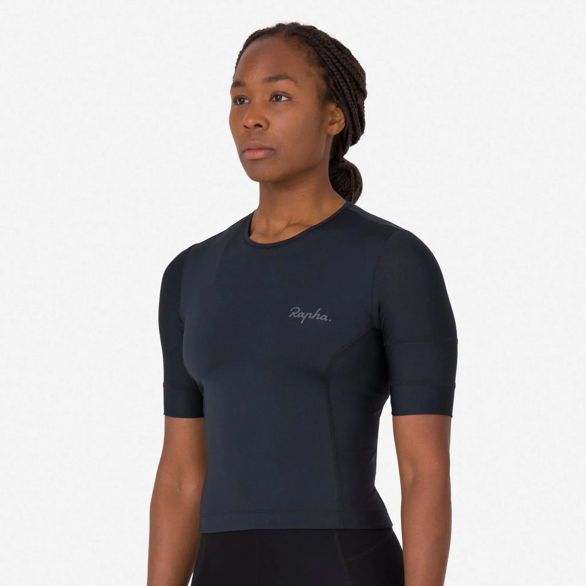 Rapha Cropped Damen Cargo Top, Agr schwarz/grey Rapha Cropped Damen Cargo Top, Agr schwarz/grey