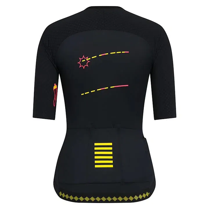 Rapha EF Giro Pro Team Aero Damen Trikot, Mul/multicolour Rapha EF Giro Pro Team Aero Damen Trikot, Mul/multicolour