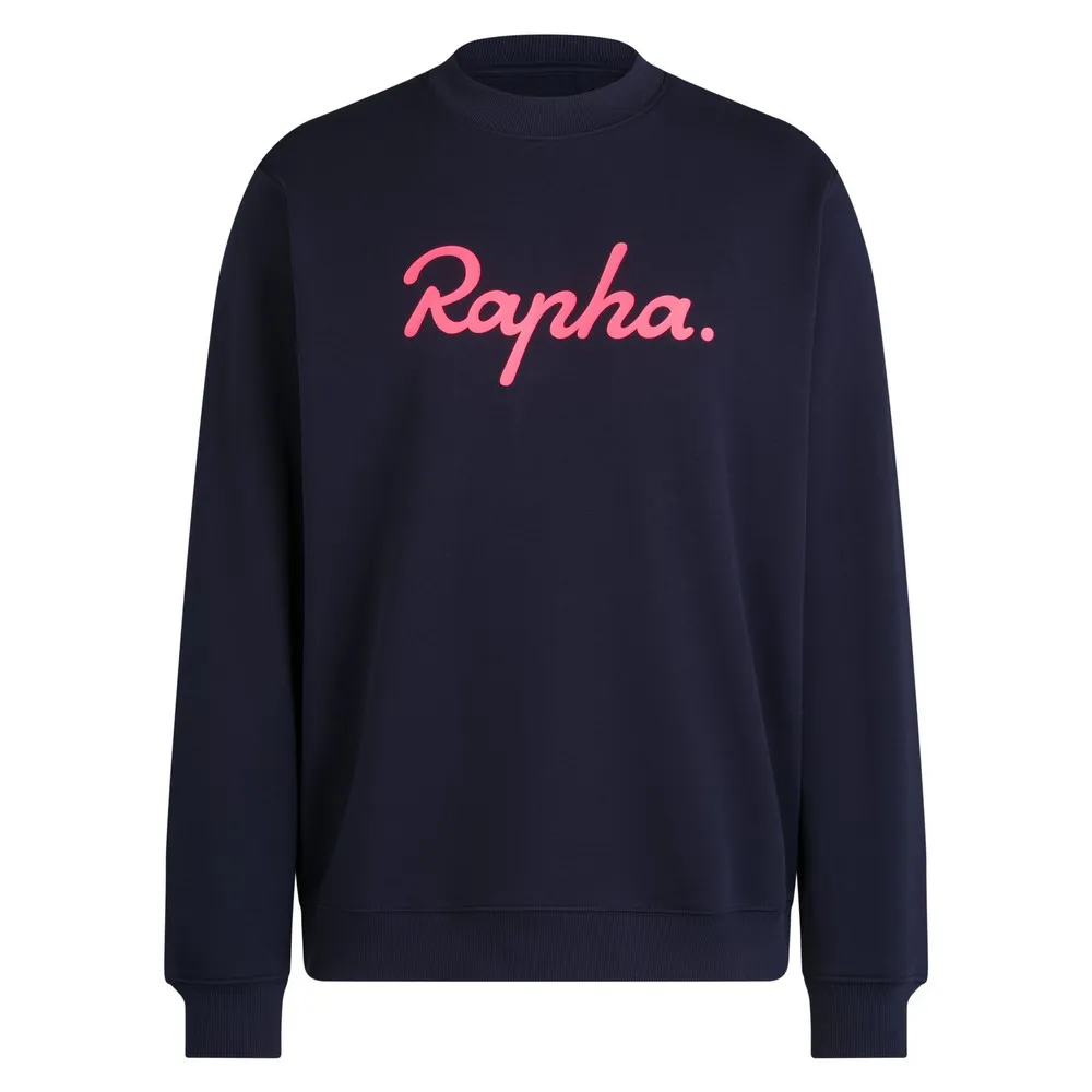 Rapha Heavyweight Cotton Large Logo Sweatshirt Rapha Heavyweight Cotton Large Logo Sweatshirt