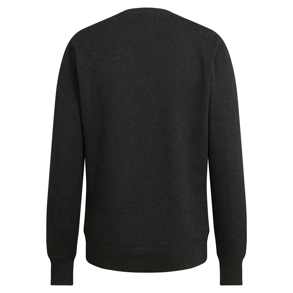 Rapha Logo Sweatshirt, Charcoal marl / black, S Rapha Logo Sweatshirt, Charcoal marl / black, S