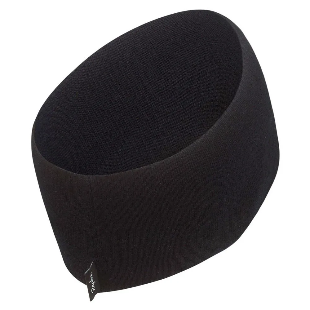 Rapha Merino Stirnband, Black Rapha Merino Stirnband, Black