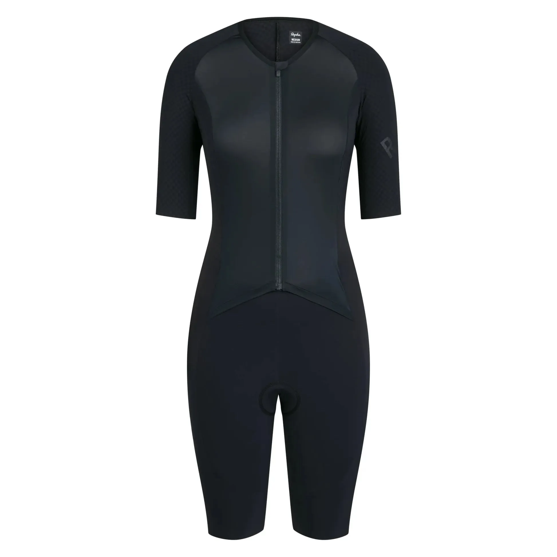 Rapha Pro Team Damen Roadsuit, Bbk schwarz/schwarz