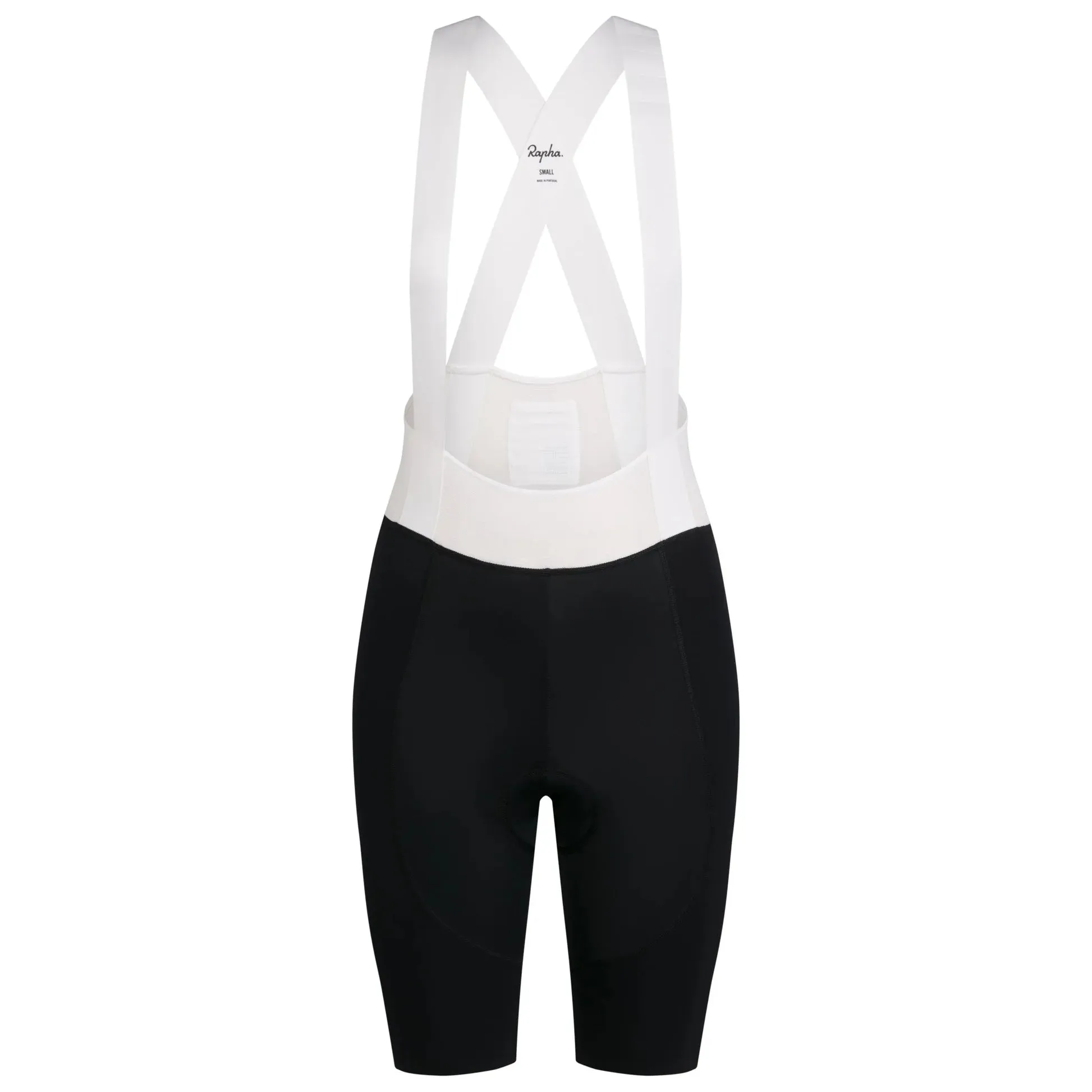 Rapha Pro Team Damen Trägerhose III Regular, Blw schwarz/weiß Rapha Pro Team Damen Trägerhose III Regular, Blw schwarz/weiß