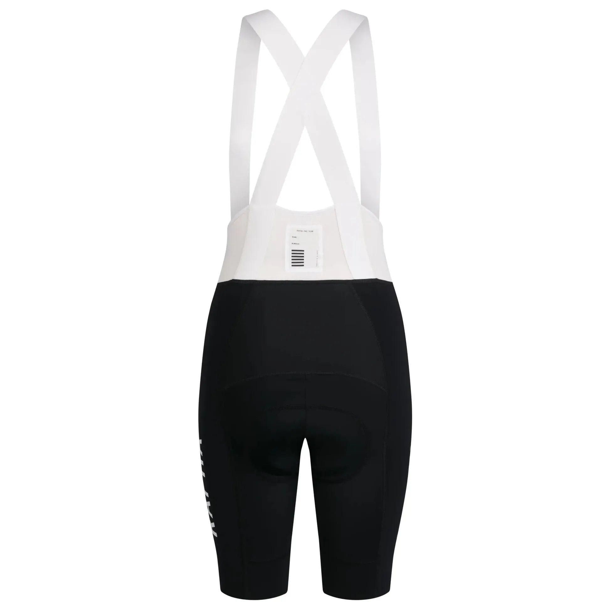 Rapha Pro Team Damen Trägerhose III Regular, Blw schwarz/weiß Rapha Pro Team Damen Trägerhose III Regular, Blw schwarz/weiß