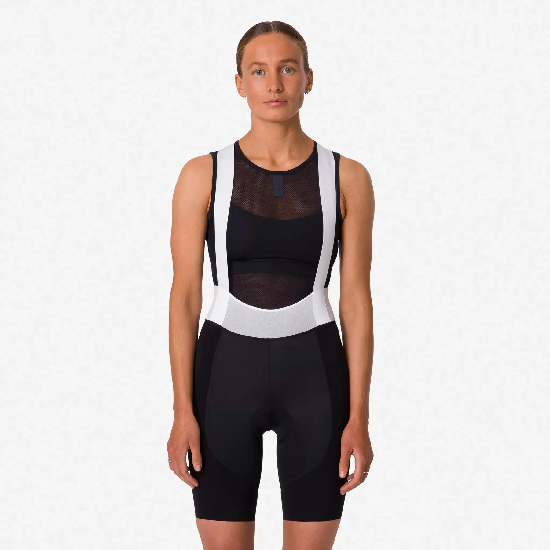 Rapha Pro Team Damen Trägerhose III Regular, Blw schwarz/weiß Rapha Pro Team Damen Trägerhose III Regular, Blw schwarz/weiß