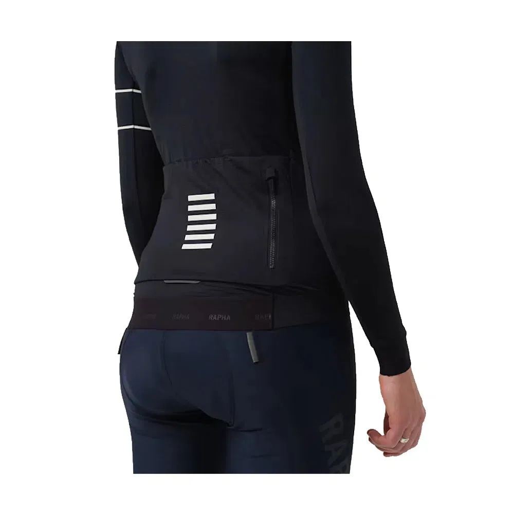 Rapha Pro Team Thermal Langarm Damentrikot, Blw schwarz Rapha Pro Team Thermal Langarm Damentrikot, Blw schwarz