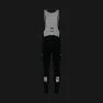 Rapha Pro Team Winterstrumpfhose mit Polster AW2022, Blw schwarz