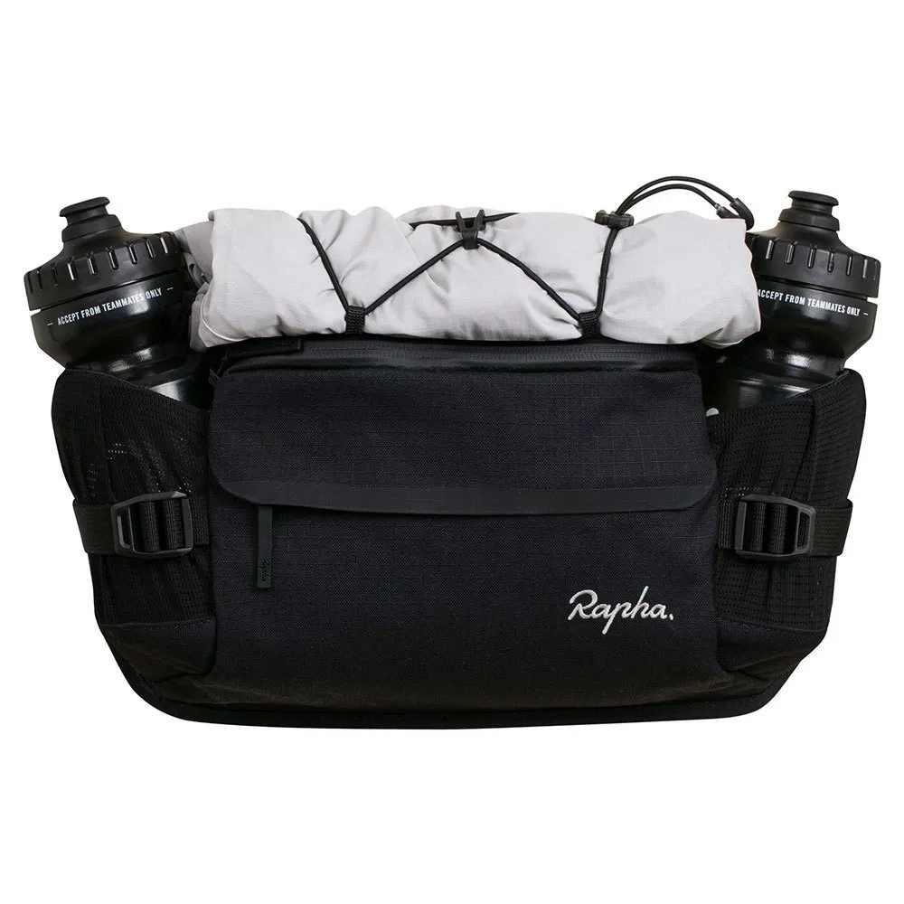Rapha Trail Gürteltasche 3l, Black / light grey, One Size Rapha Trail Gürteltasche 3l, Black / light grey, One Size