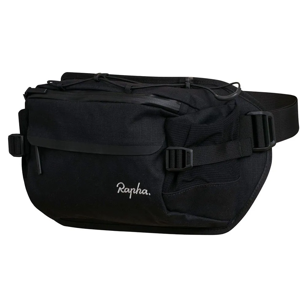 Rapha Trail Gürteltasche 3l, Black / light grey, One Size Rapha Trail Gürteltasche 3l, Black / light grey, One Size