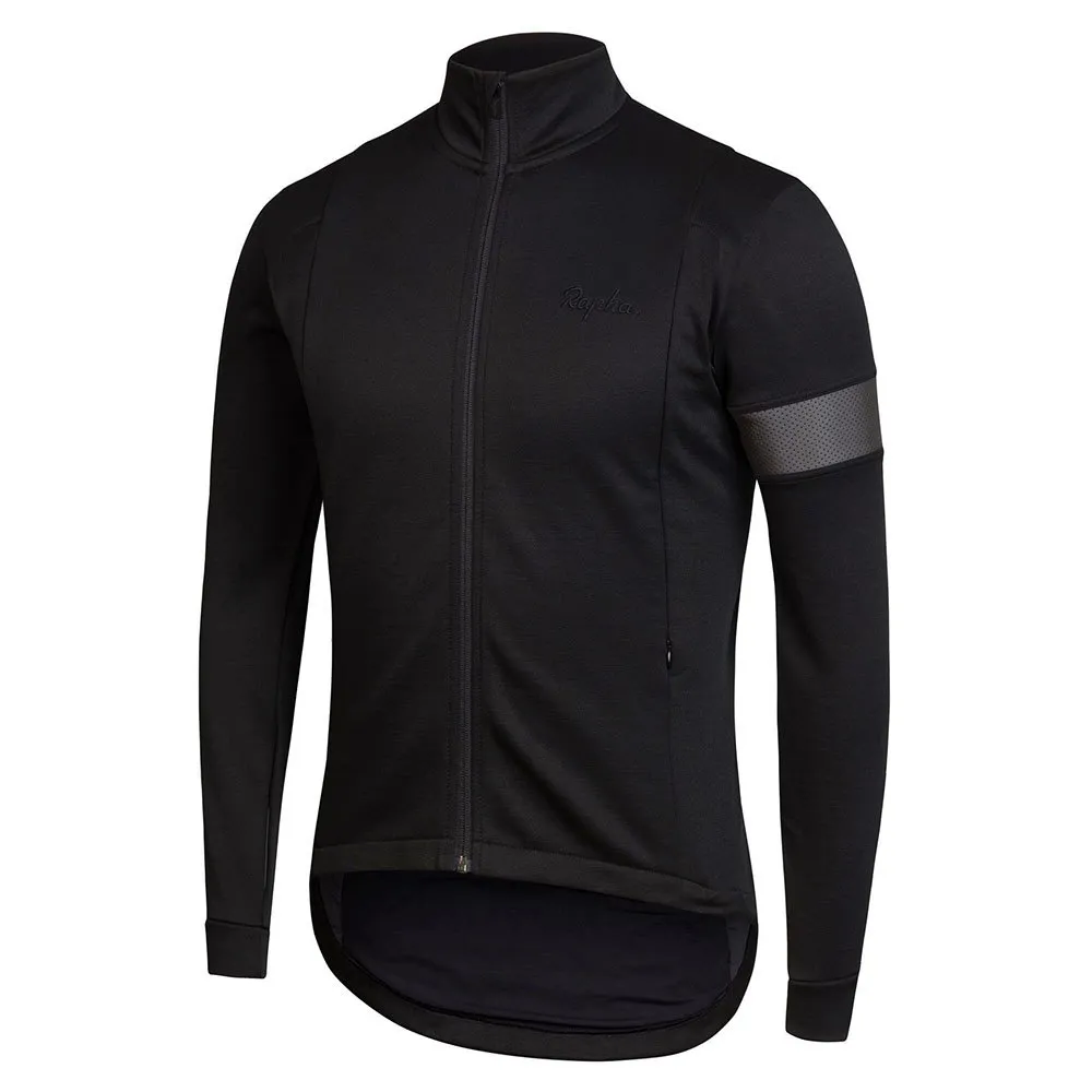 Rapha Winter Langarm-trikot, Black Rapha Winter Langarm-trikot, Black