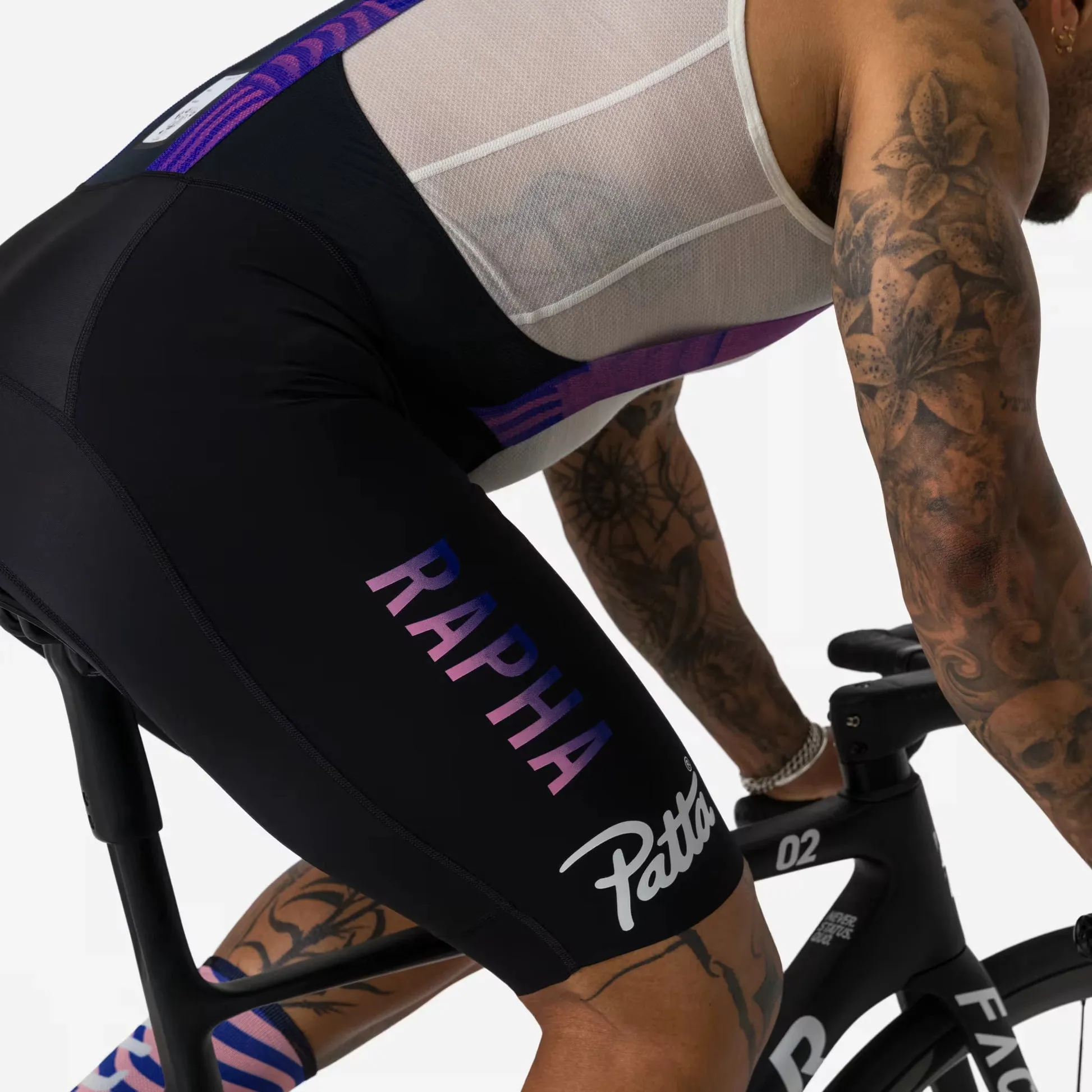 Rapha X PATTA Pro Team Trägerhose, Mol multicolour Rapha X PATTA Pro Team Trägerhose, Mol multicolour
