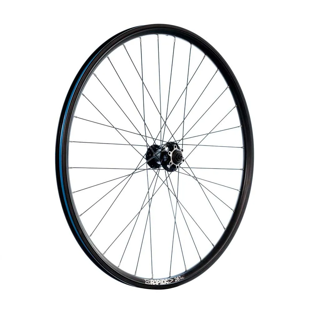 Rapida Atlas 26´´ Disk Vorderrad, Black, One Size, One Size Rapida Atlas 26´´ Disk Vorderrad, Black, One Size, One Size