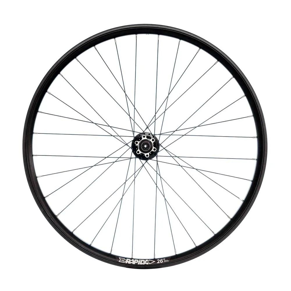 Rapida Atlas 26´´ Disk Vorderrad, Black, One Size, One Size Rapida Atlas 26´´ Disk Vorderrad, Black, One Size, One Size