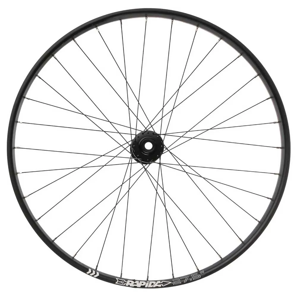 Rapida Boost 27.5´´ Disc Mtb Vorderrad, Black, 15 x 110mm Rapida Boost 27.5´´ Disc Mtb Vorderrad, Black, 15 x 110mm