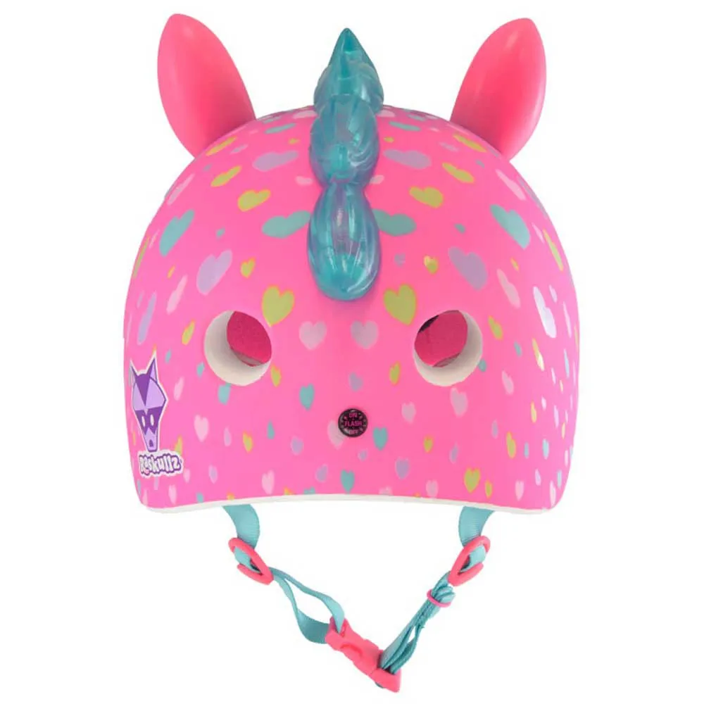 Raskullz Super Rainbow Led Junior-helm, Pink Raskullz Super Rainbow Led Junior-helm, Pink