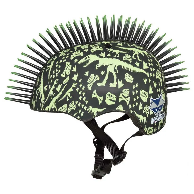 Raskullz T-rex Hawk Junior-helm, Black / fluo green Raskullz T-rex Hawk Junior-helm, Black / fluo green