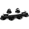 Rassine B6 Fahrradständer Für 2 Fahrräder, Black, 2 Fahrrads