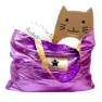 Ratatam Wendbare Metallic-tasche