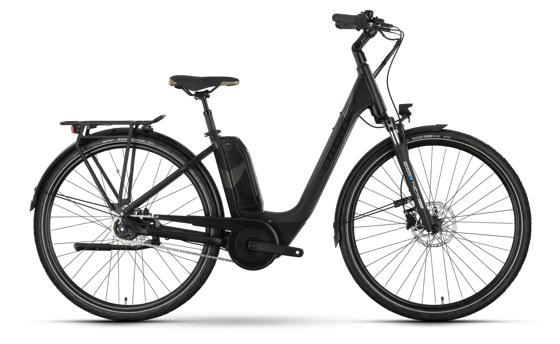 Raymon CityRay E 6.0 SE Schwarz Matt 28" 500 Wh Wave, Hersteller-schwarz matt, M Raymon CityRay E 6.0 SE Schwarz Matt 28" 500 Wh Wave, Hersteller-schwarz matt, M