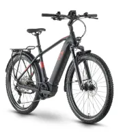 Raymon CrossRay E 7.0 black/red/dark grey matt 27,5" 630 Wh Diamant