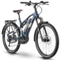 Raymon CrossRay FS E 4.0 M350 dark blue/light grey/red 27,5" 500 Wh Diamant Raymon CrossRay FS E 4.0 M350 dark blue/light grey/red 27,5" 500 Wh Diamant