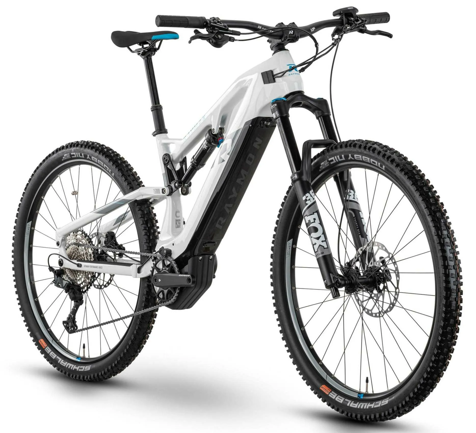 Raymon FullRay 150E 10.0 white/grey/new blue 29" 630 Wh Diamant, Hersteller-white/grey/new blue, M Raymon FullRay 150E 10.0 white/grey/new blue 29" 630 Wh Diamant, Hersteller-white/grey/new blue, M