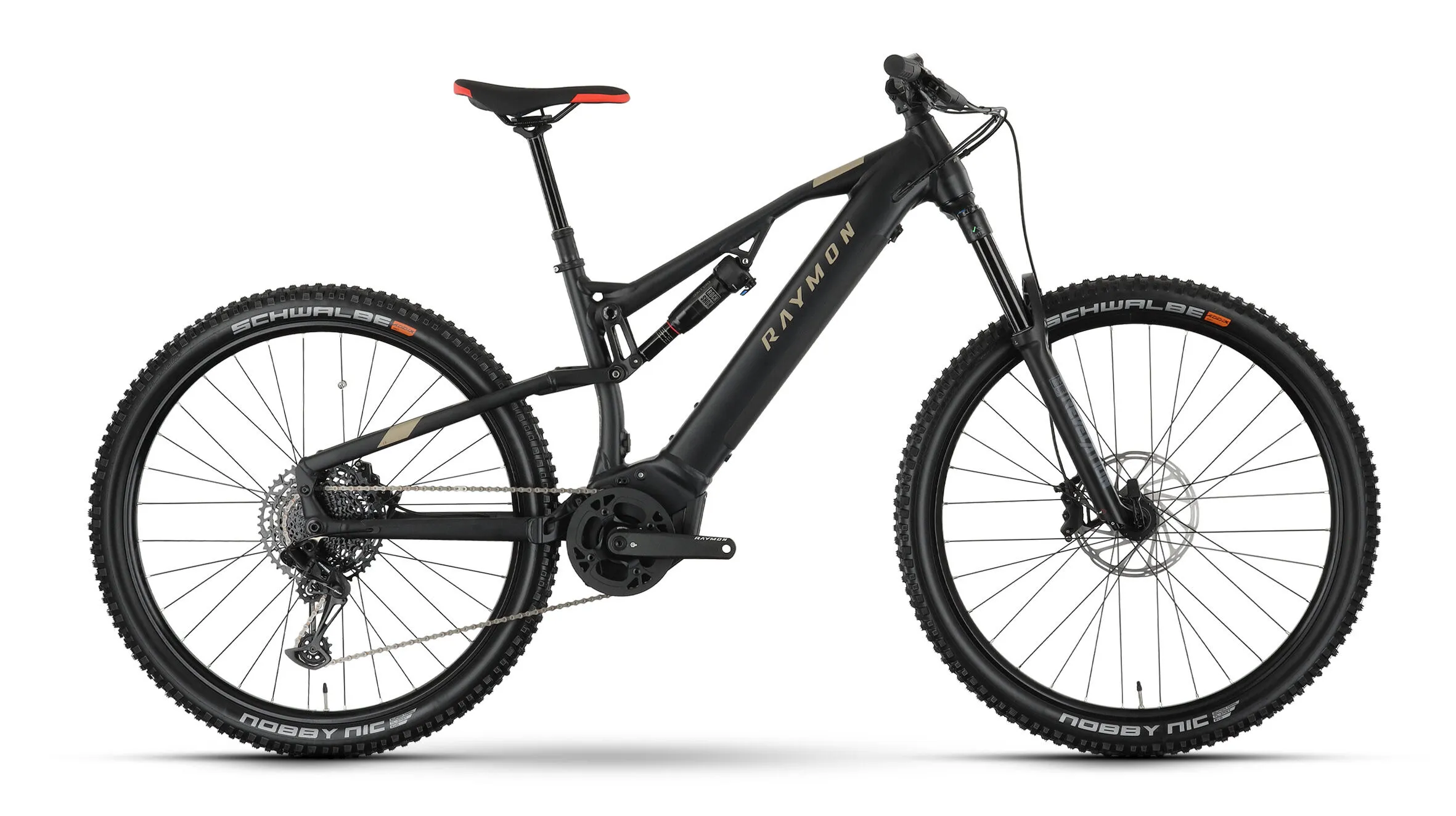 Raymon FullRay 150E 9.0 SE Black Matt 29" 630 Wh Diamant, Hersteller-black matt, XL