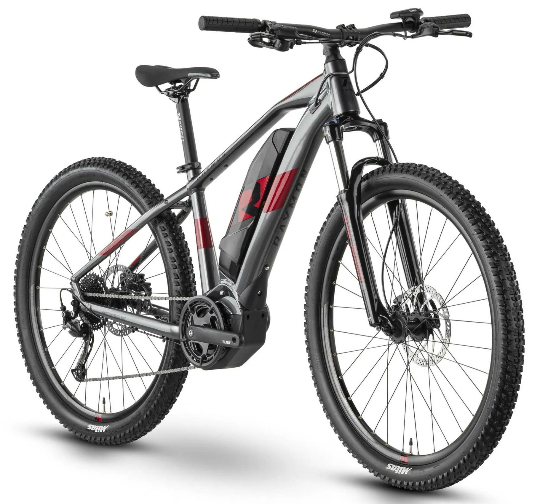 Raymon HardRay E 3.0 T350 anthracite metallic/deep red 27,5" 500 Wh Diamant, Hersteller-anthracite metallic/deep red, M Raymon HardRay E 3.0 T350 anthracite metallic/deep red 27,5" 500 Wh Diamant, Hersteller-anthracite metallic/deep red, M