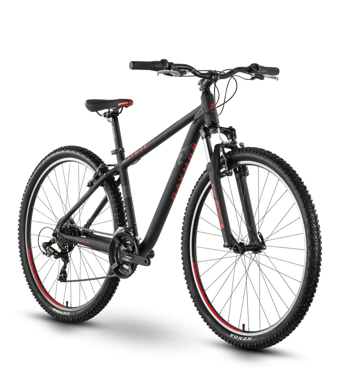 Raymon NineRay 1.0 black/dark grey/red 29" Diamant, Schwarz, L Raymon NineRay 1.0 black/dark grey/red 29" Diamant, Schwarz, L