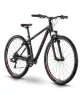 Raymon NineRay 1.0 black/dark grey/red 29" Diamant, Schwarz, L