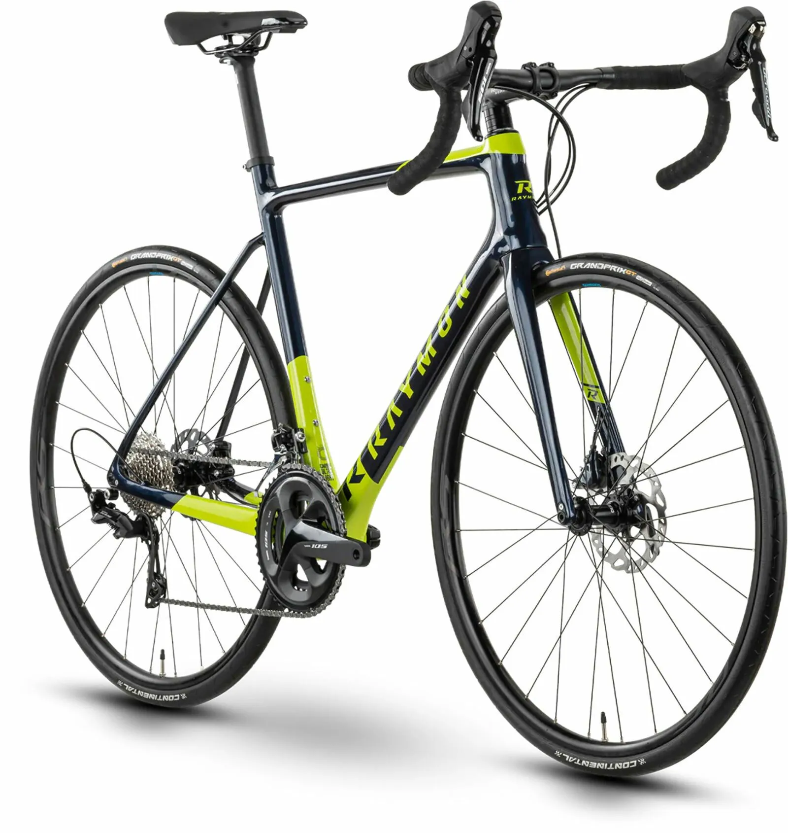 Raymon RaceRay 7.0 dark blue/lime green 28" Diamant