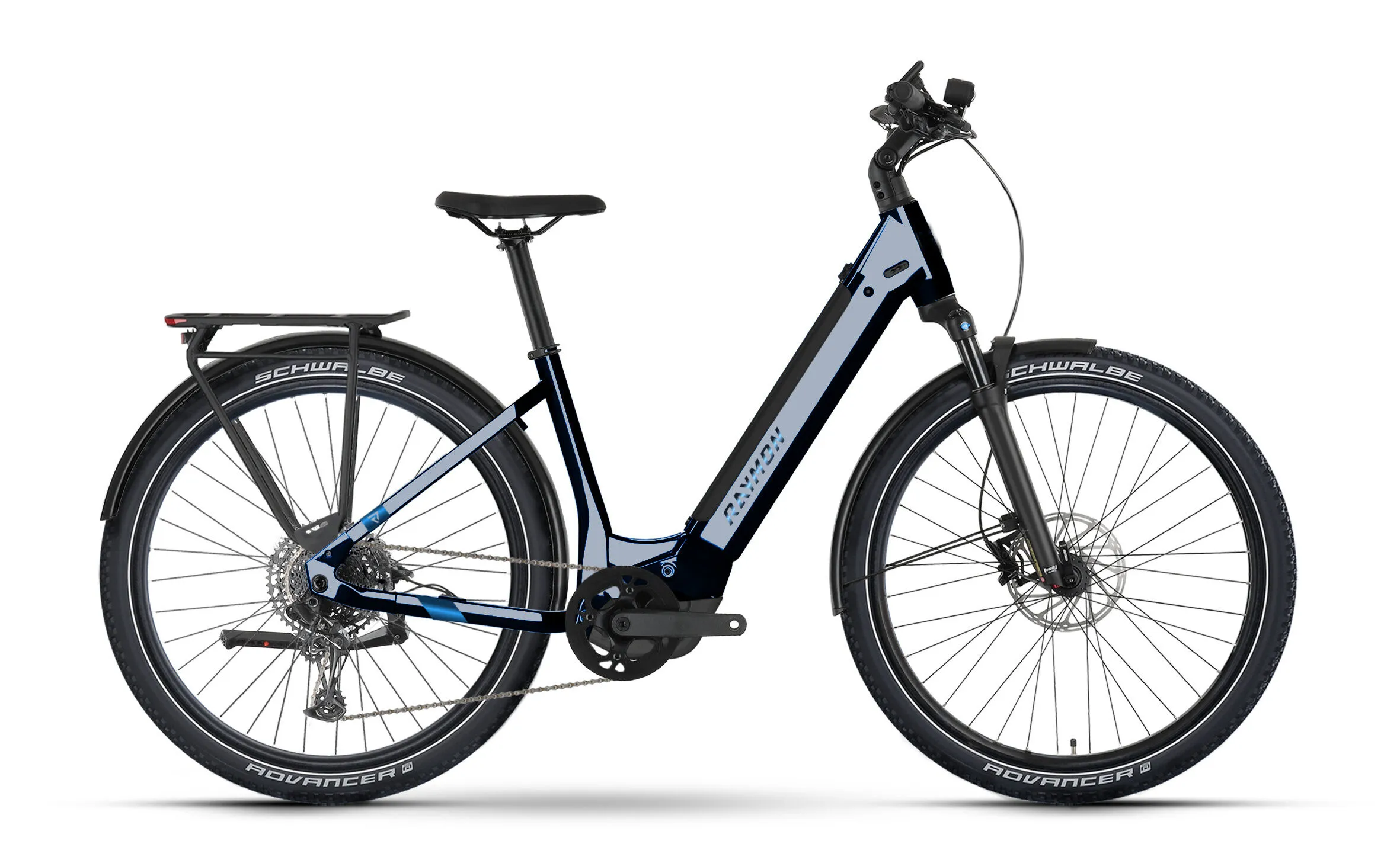 Raymon Tourray 720 Nebular Blue / Chrome 27,5" 720 Wh Wave, Hersteller-nebular blue / chrome, XL
