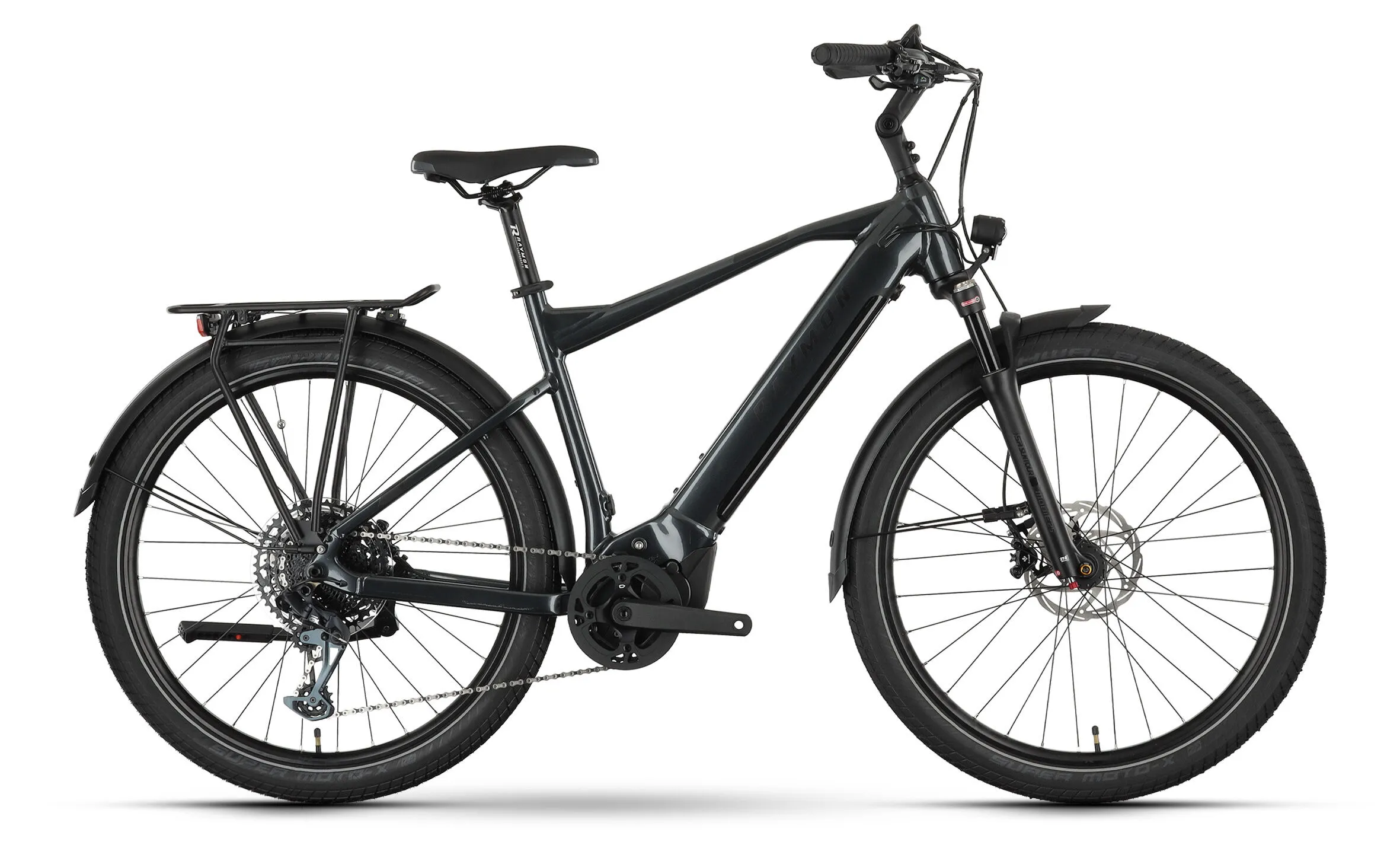 Raymon TourRay E 8.0 SE Anthracite 27,5" 630 Wh Trapez, Hersteller-anthracite, S