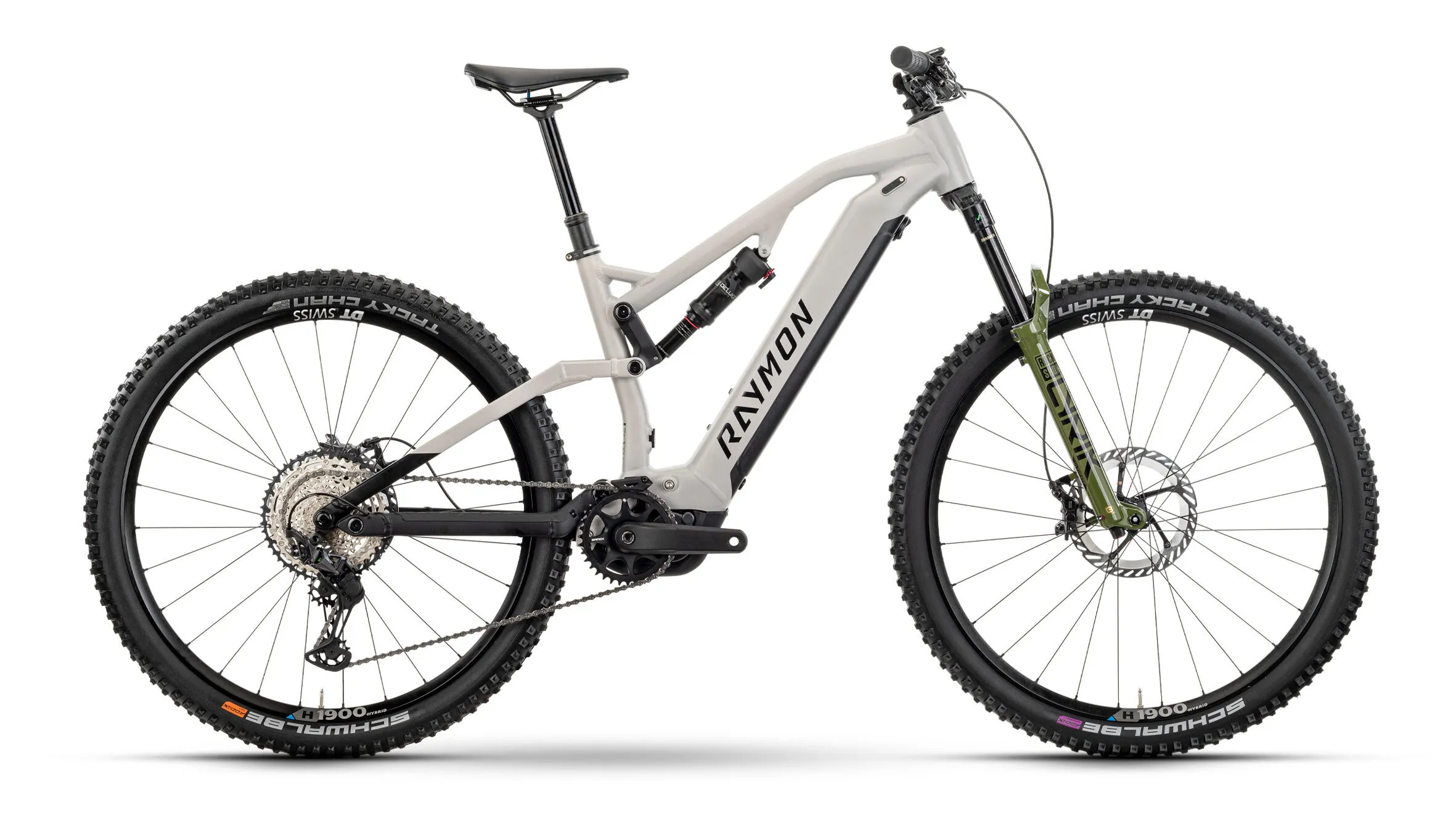 Raymon Trailray 150 Ultra Timeless / Black / Olive 29" 800 Wh Diamant Raymon Trailray 150 Ultra Timeless / Black / Olive 29" 800 Wh Diamant
