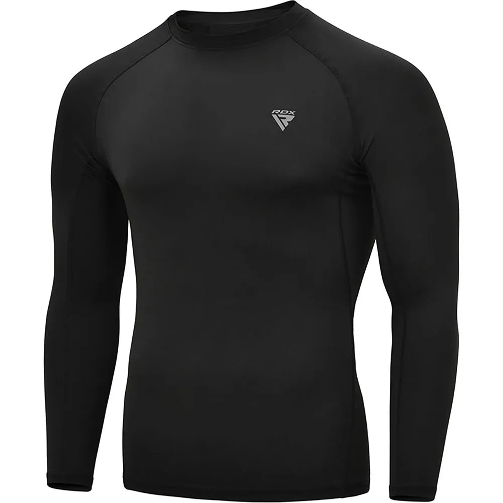 RDX Sports T15 Compression Langarm-baselayer, Black RDX Sports T15 Compression Langarm-baselayer, Black