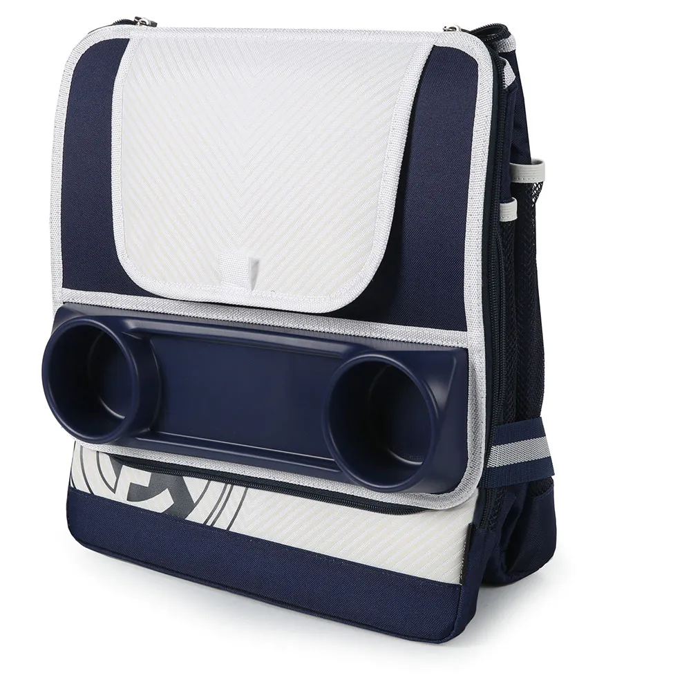 REAL Rollkühlbox 34.00x27.9x35.1 Cm, White / blue, One Size REAL Rollkühlbox 34.00x27.9x35.1 Cm, White / blue, One Size